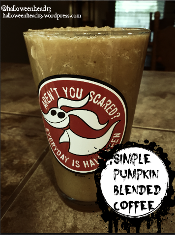 blended pkin coffee